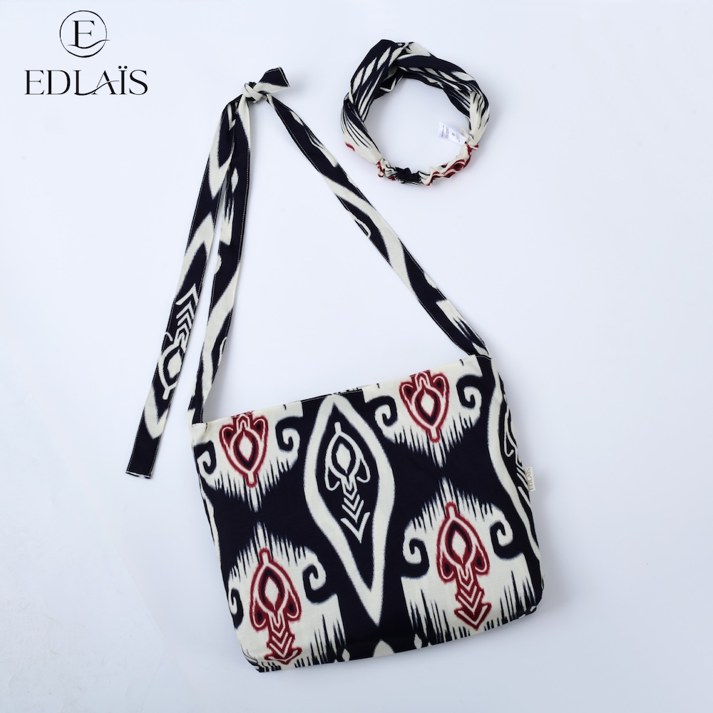 Bandeau et Sac Bandoulière Édition N°7 assortis